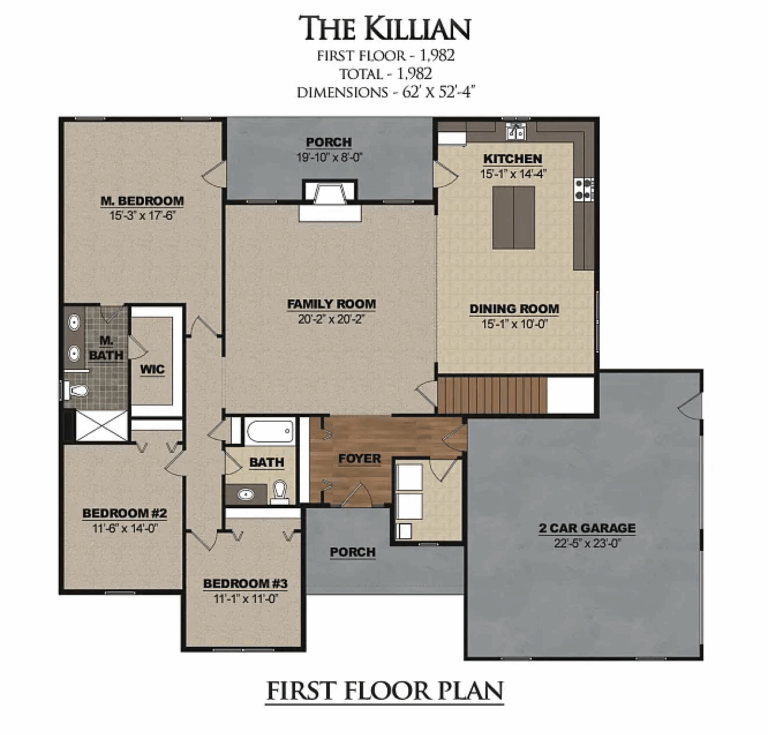Killian Floorplan